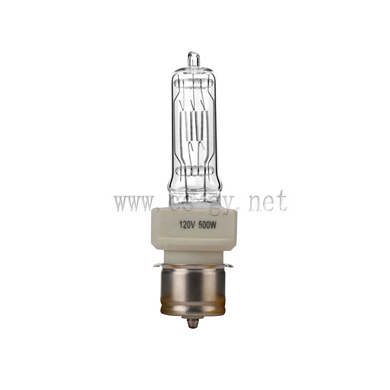 BTL 120V500W P28S stage halogen lamps compatible for 64682 120V 500W 