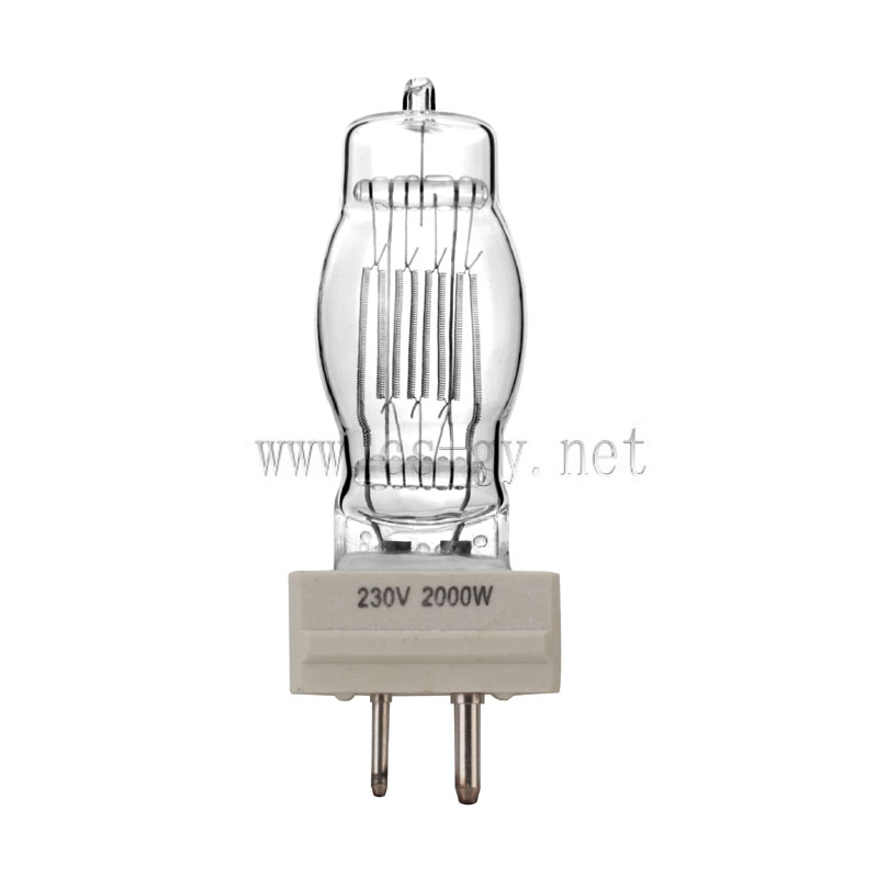 Halogen lamp marine searchlight lamp CP72 230V 2000W GY16