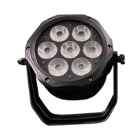MINI 7PCS Waterproof LED Par Light