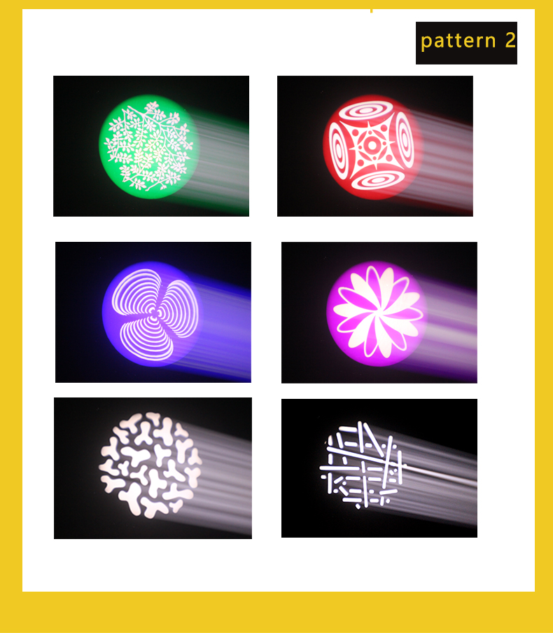 New LED 100W 3 Prisms Mini Spot DMX Moving Head Dj Lights with RGB 3 in1 Leds Ring