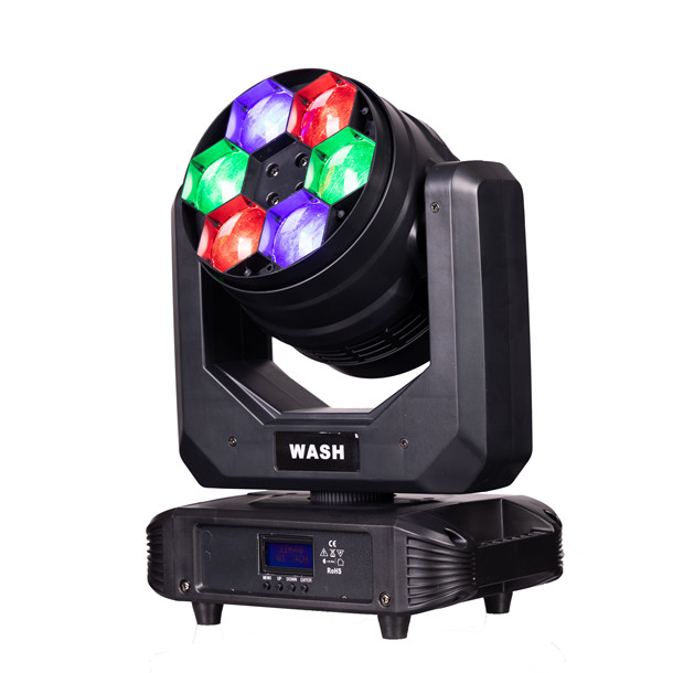 6x40w rgbw 4in1 LED Bee eyes Moving Head Beam Stage Light